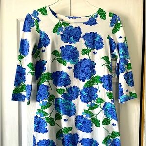 Mahi Gold Hydrangea Dress. Size M.